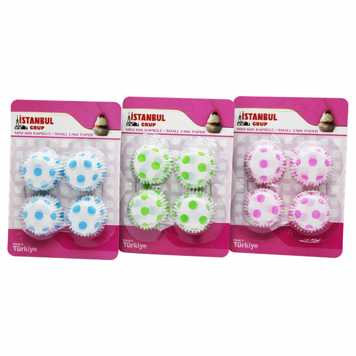 Mini Muffin Kağıt Kek Kapsülü (4172)
