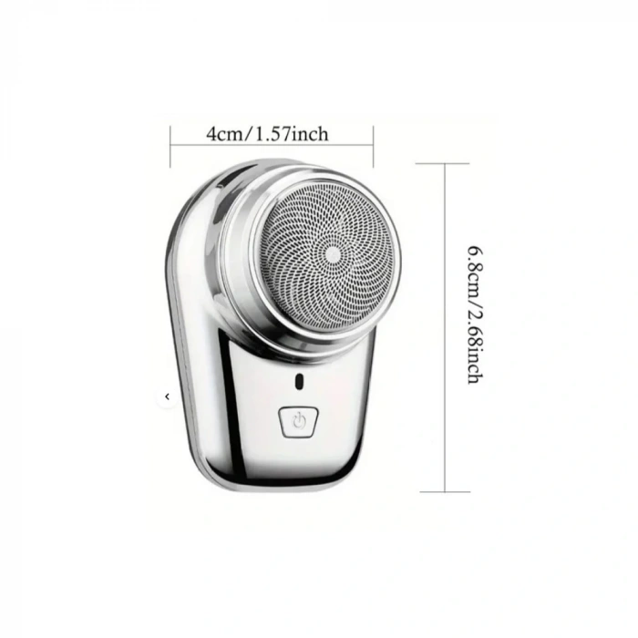 Mini Shaver Sıfır Sakal Taşınabilir Şarjlı Tıraş Makinesi Ipx6 Korumalı  (4172)