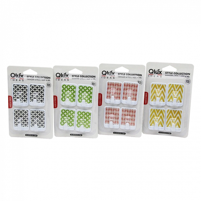 Mirage 4 Parça  Kare Yapışkan Askı (4172)