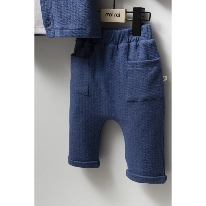 Moi Noi Ceketli Takım Mnb5321 Navy Blue