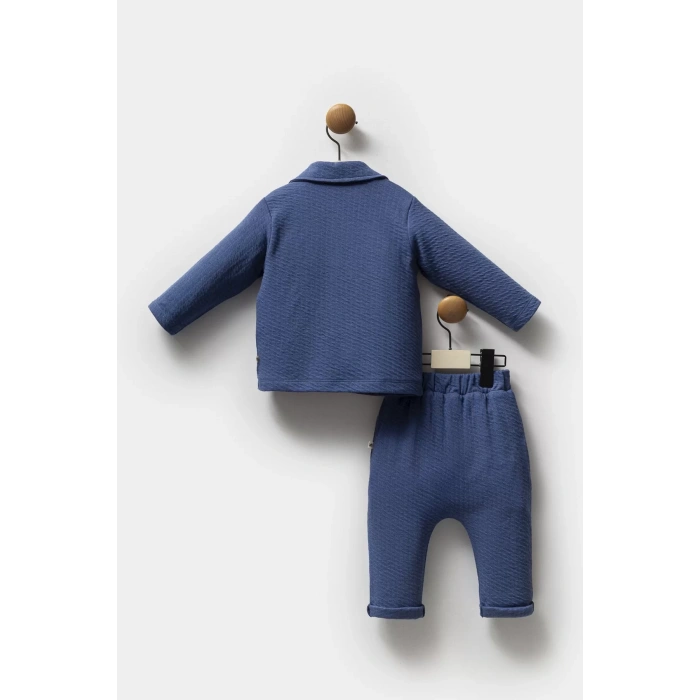 Moi Noi Ceketli Takım Mnb5321 Navy Blue