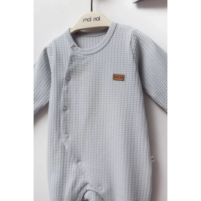 Moi Noi Galaxy Şapkalı Tulum Mnb1244 Gri