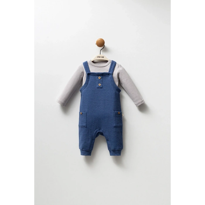 Moi Noi Salopet Mnb1252 Navy Blue