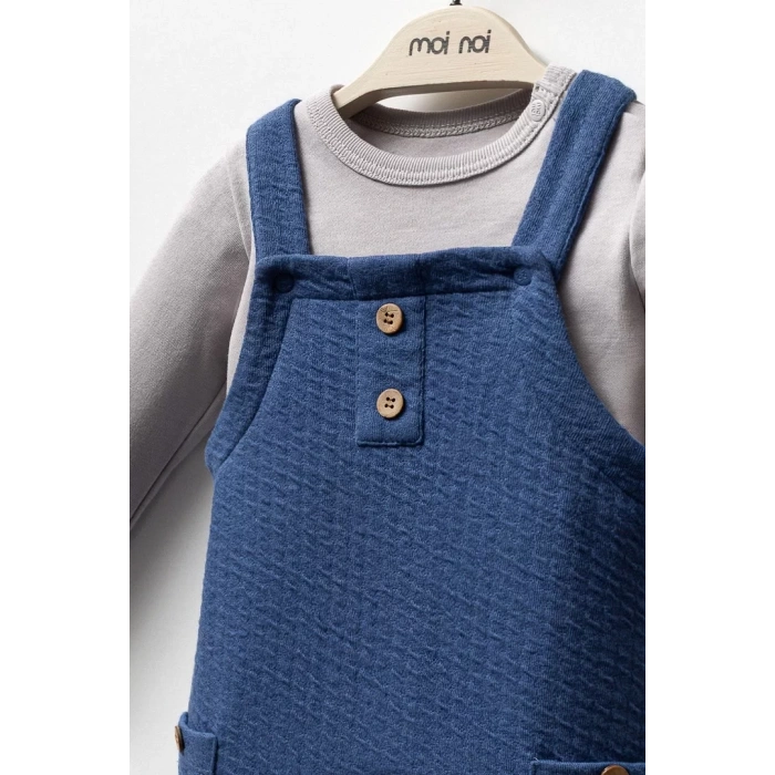 Moi Noi Salopet Mnb1252 Navy Blue