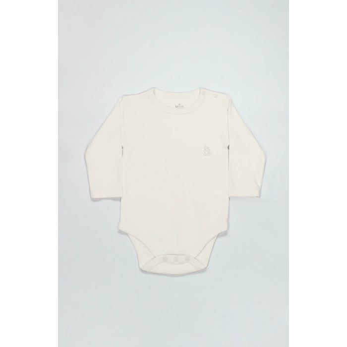 Natural Basic Style Uzun Kol Body 17104 Ekru