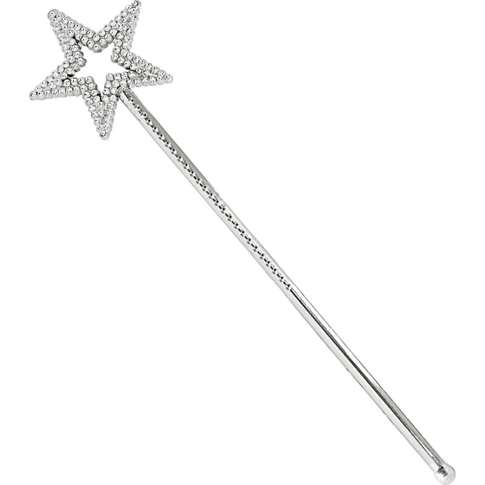 Peri Asası - Yıldız Peri Sopası - Yıldız Peri Değneği - Yıldız Asa 34 Cm (4172)