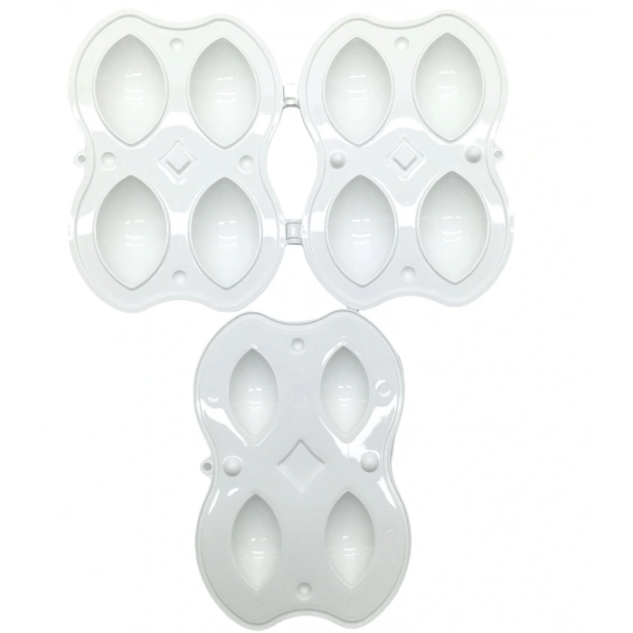 Plastik 4lü İçli Köfte Yapma Kalıp Aparatı (4172)