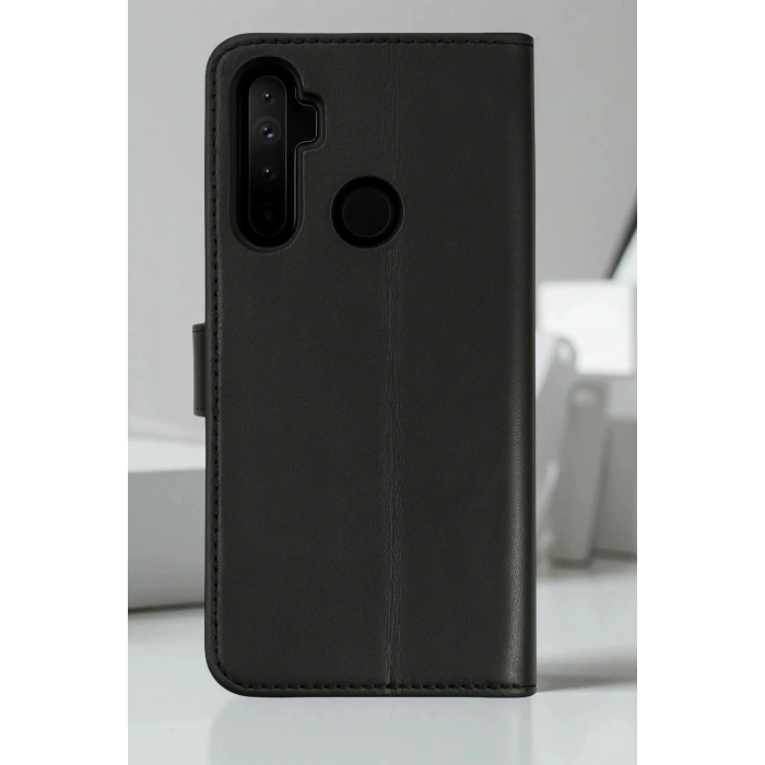 Realme 6i Kılıf Trend S Plus Kapaklı Kılıf - Gold