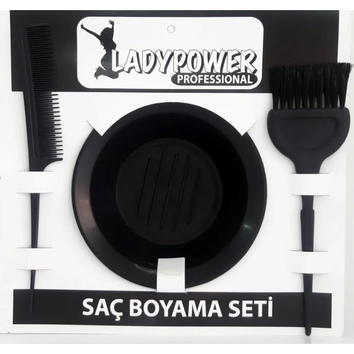 Saç Boyama Seti - Boneli