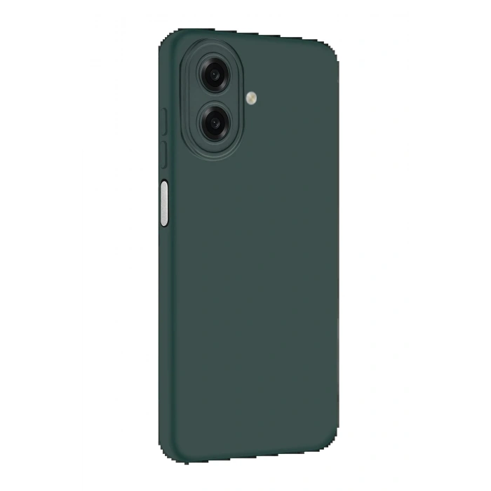 Samsung Galaxy A07 First Silikon - Koyu Yeşil