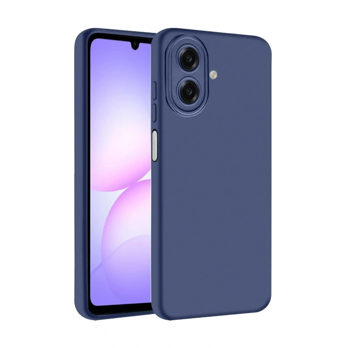 Samsung Galaxy A07 First Silikon - Lacivert