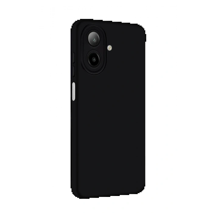 Samsung Galaxy A07 Nano içi Kadife Silikon - Siyah