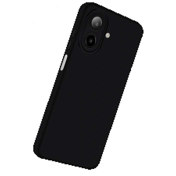 Samsung Galaxy A07 Nano içi Kadife Silikon - Siyah