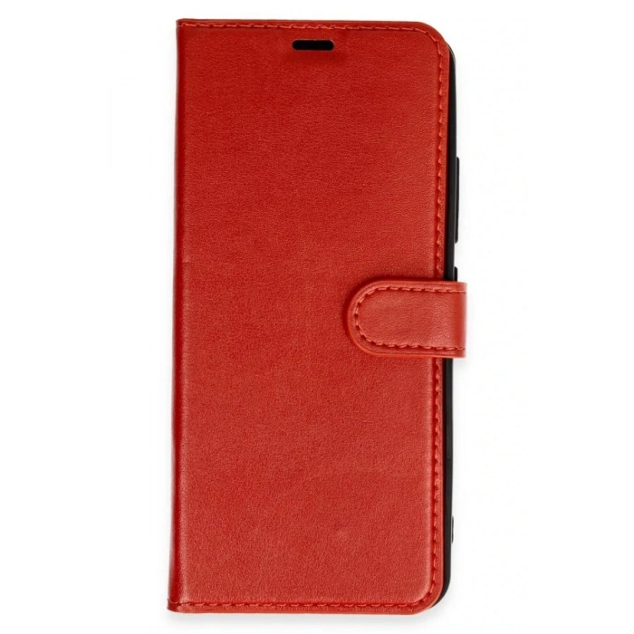 Samsung Galaxy A07 Trend S Plus Kapaklı Kılıf - Kırmızı