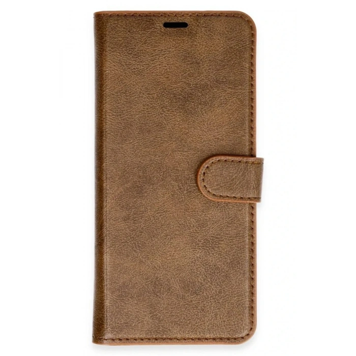 Samsung Galaxy A07 Trend S Plus Kapaklı Kılıf - Taba