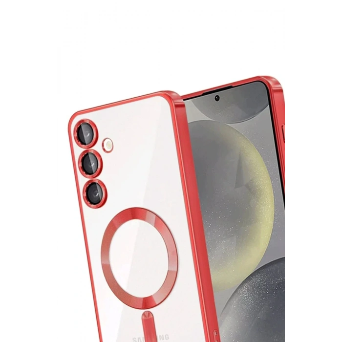 Samsung Galaxy A16 5G Kross Magneticsafe Kapak - Kırmızı