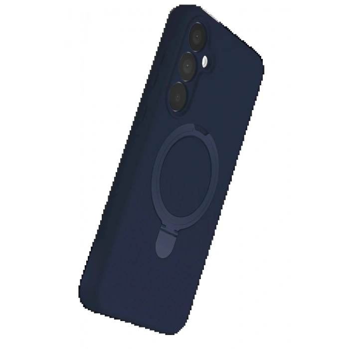 Samsung Galaxy A16 5G Regal Magsafe Standlı Kapak - Lacivert