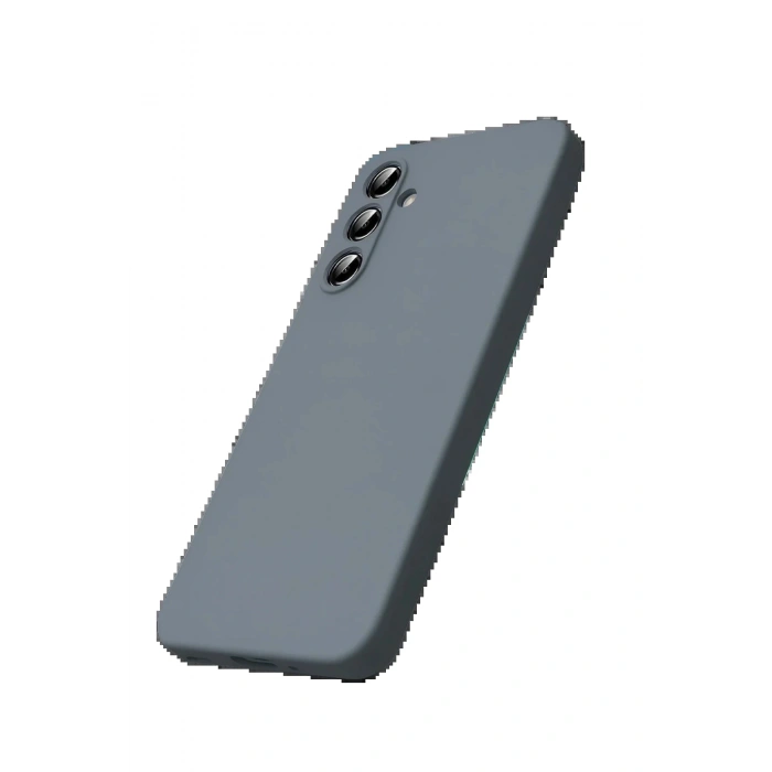 Samsung Galaxy A17 5G Nano içi Kadife Silikon - Gri