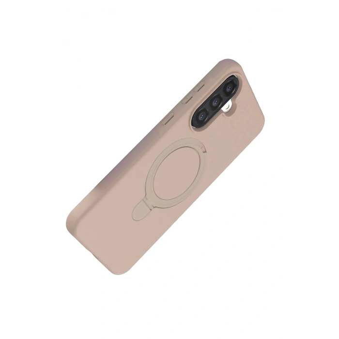 Samsung Galaxy A17 5G Regal Magsafe Standlı Kapak - Çöl Titanyum