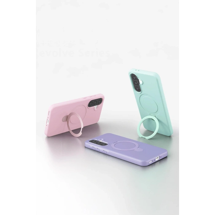 Samsung Galaxy A17 5G Regal Magsafe Standlı Kapak - Derin Mor