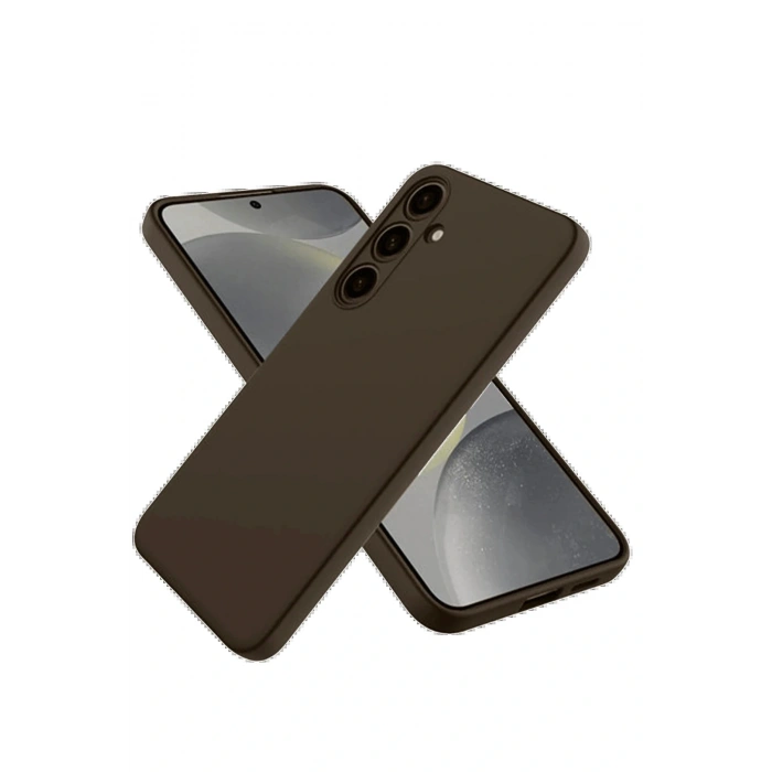 Samsung Galaxy A26 Kılıf First Silikon - Kahverengi