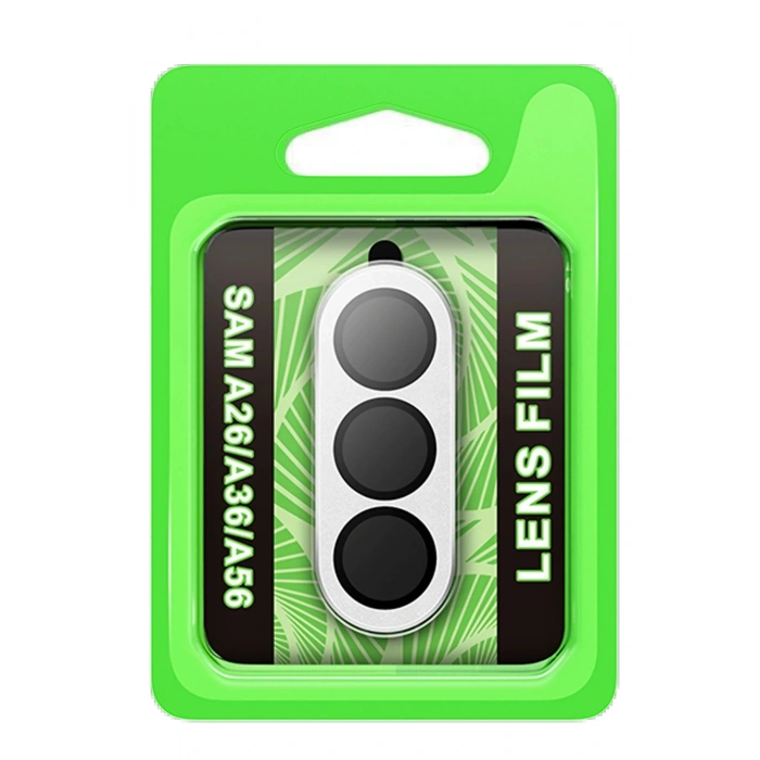 Samsung Galaxy A26 Raze Metal Kamera Lens - Gümüş