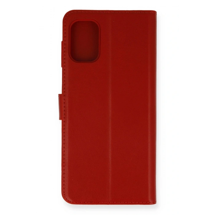 Samsung Galaxy M51 Trend S Plus Kapaklı Kılıf - Kırmızı