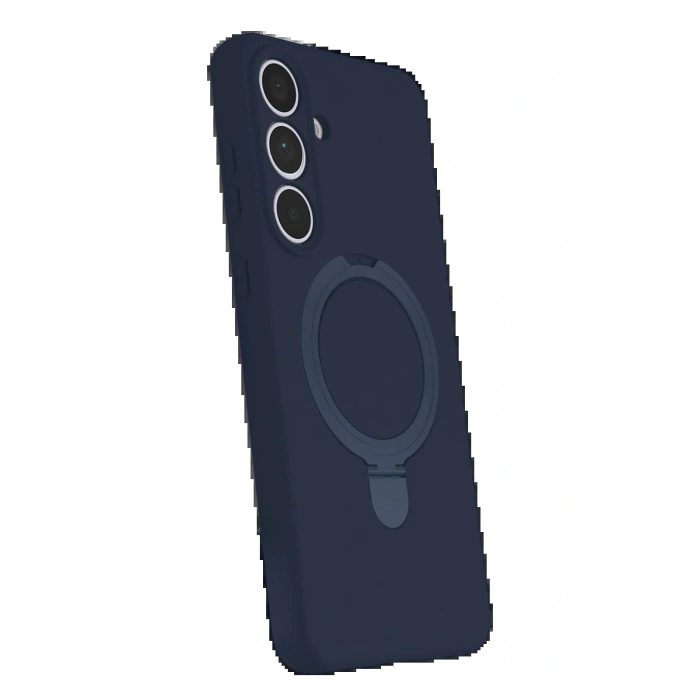 Samsung Galaxy S24 FE Regal Magsafe Standlı Kapak - Lacivert