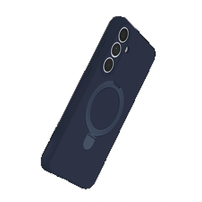 Samsung Galaxy S24 FE Regal Magsafe Standlı Kapak - Lacivert