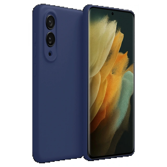 Samsung Galaxy S25 Edge First Silikon - Lacivert