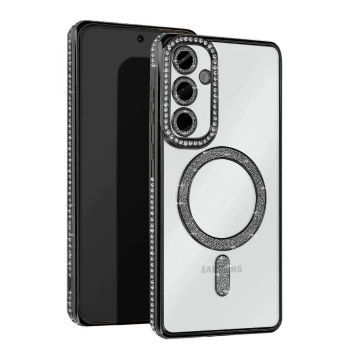 Samsung Galaxy S25 Edge Joke Simli Magneticsafe Kılıf - Siyah