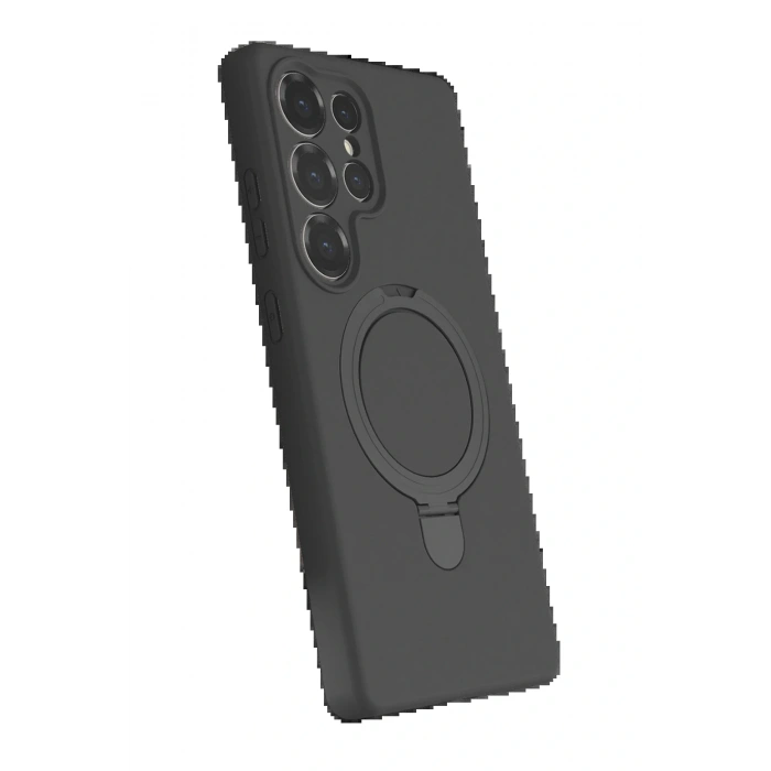 Samsung Galaxy S25 Ultra Regal Magsafe Standlı Kapak - Titan Gri