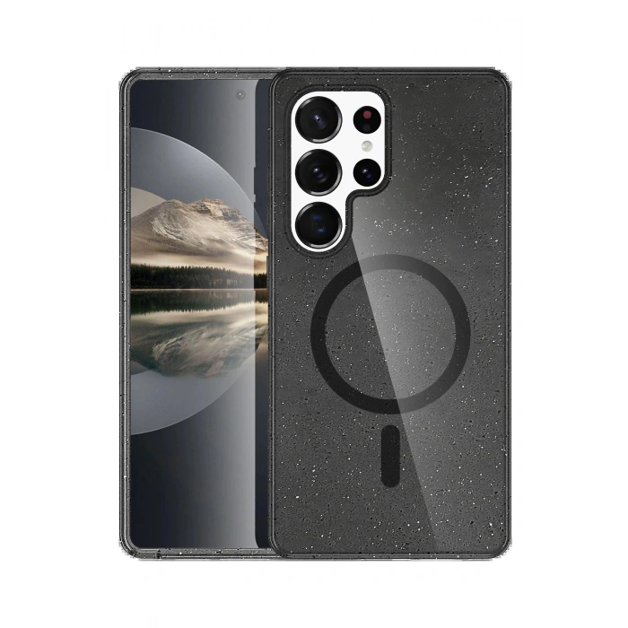 Samsung Galaxy S25 Ultra Star Magsafe Kapak - Siyah