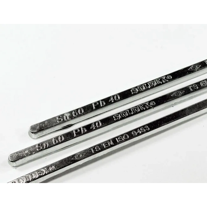 Soldex Çubuk Lehim 60-40, 1 kg, Sn:60 / Pb:40