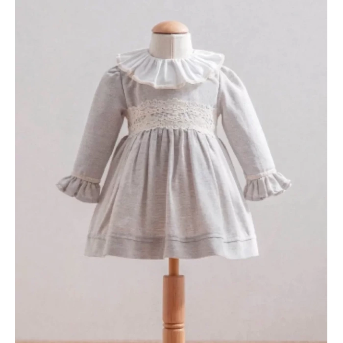 Tongs Baby Elbise 3878 Gri