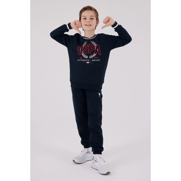 U.s. Polo Assn Eşofman Takımı Us2223-4 Navy
