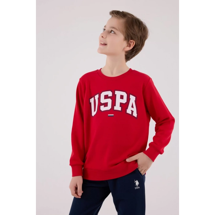 U.s. Polo Assn Eşofman Takımı Us2227-4 Kırmızı
