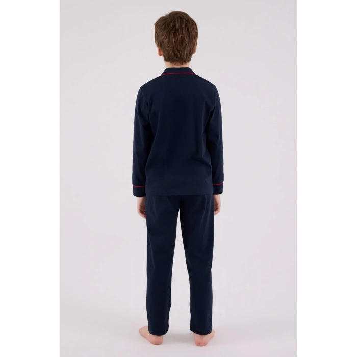 U.s. Polo Assn Gömlek Pijama Us2234-4 Lacivert