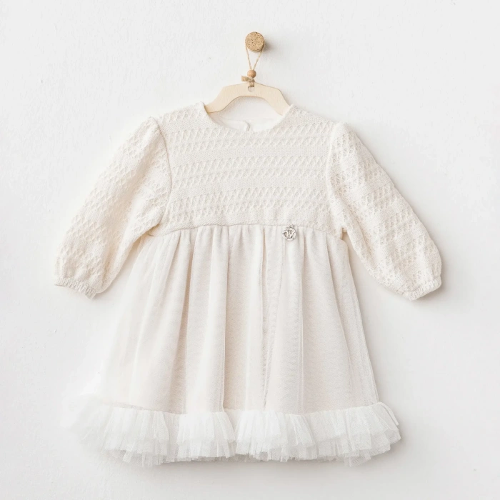 Wawa Exclusive Elbise Ekru