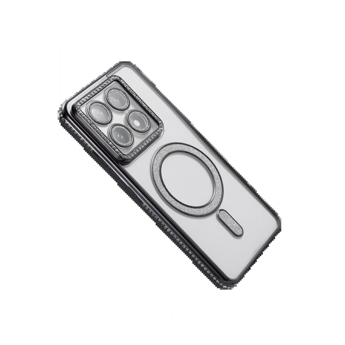 Xiaomi Mi 14T Pro Joke Simli Magneticsafe Kılıf - Siyah