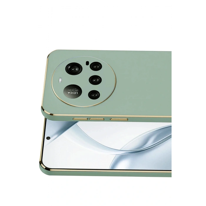 Xiaomi Mi 15 Ultra Kılıf Volet Silikon - Açık Yeşil