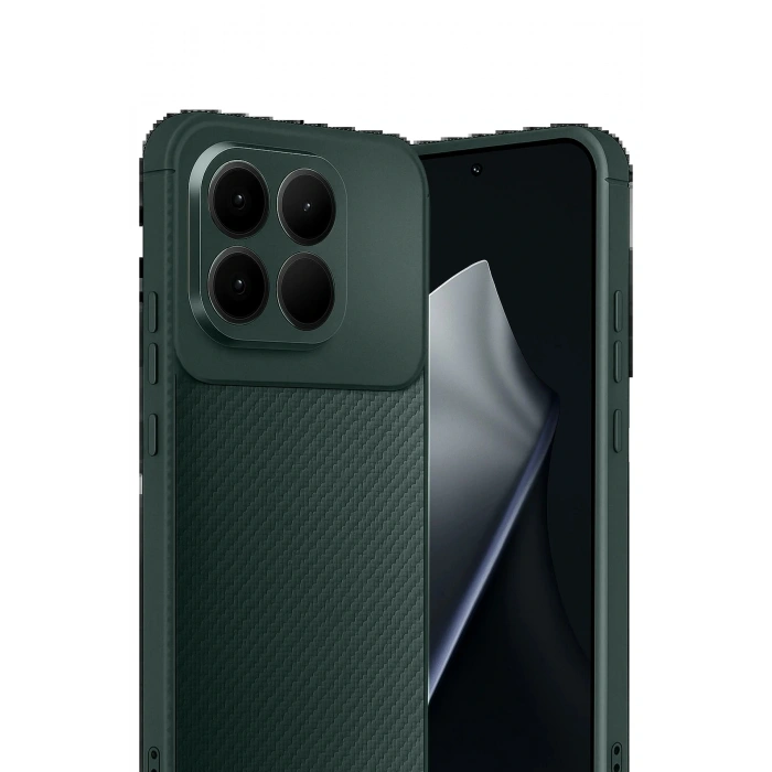 Xiaomi Mi 15T Auto Focus Karbon Kapak - Koyu Yeşil