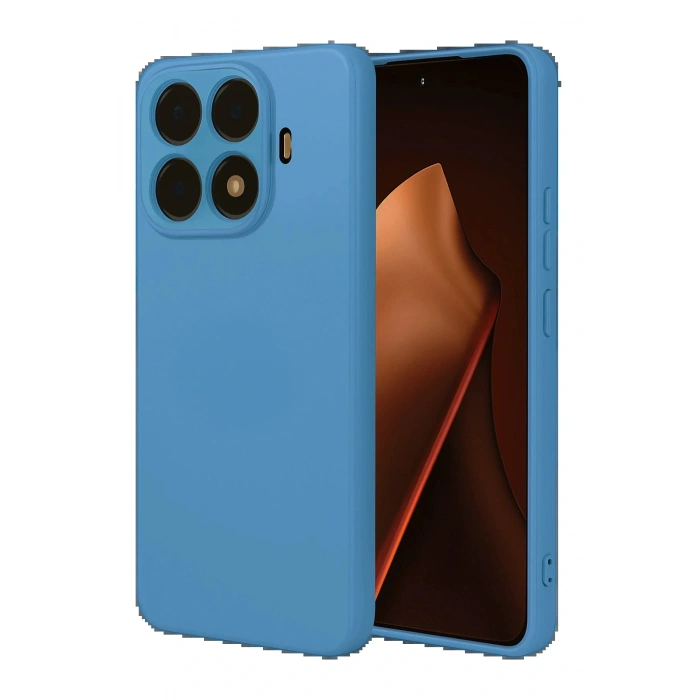 Xiaomi Mi 15T Pro Nano içi Kadife Silikon - Mavi