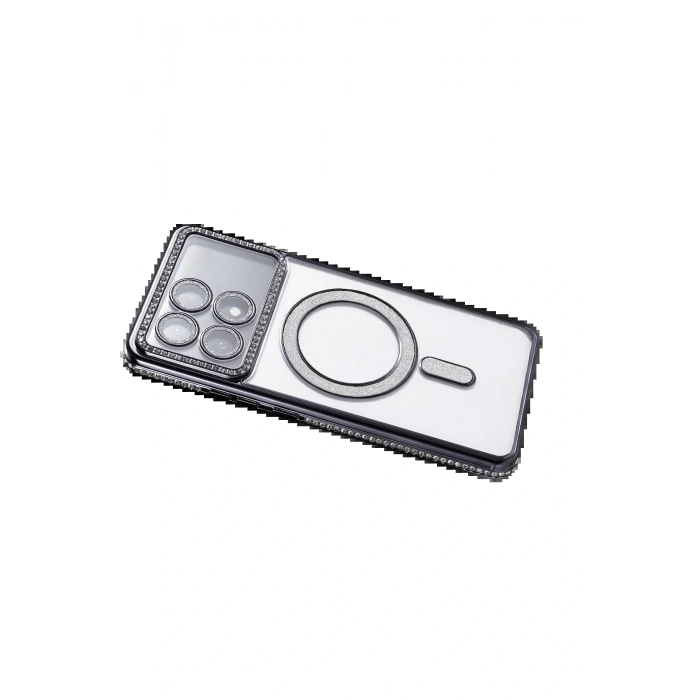 Xiaomi Poco X6 Pro Joke Simli Magneticsafe Kılıf - Siyah