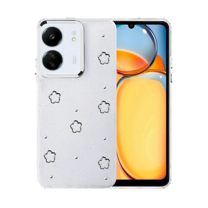 Xiaomi Redmi 13C Fiyonk Desenli Kapak - Desen 3