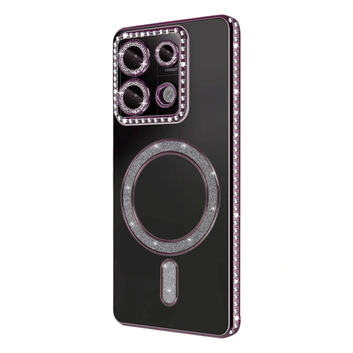 Xiaomi Redmi 13C Joke Simli Magneticsafe Kılıf - Pembe