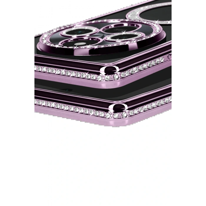 Xiaomi Redmi 14C Joke Simli Magneticsafe Kılıf - Derin Mor