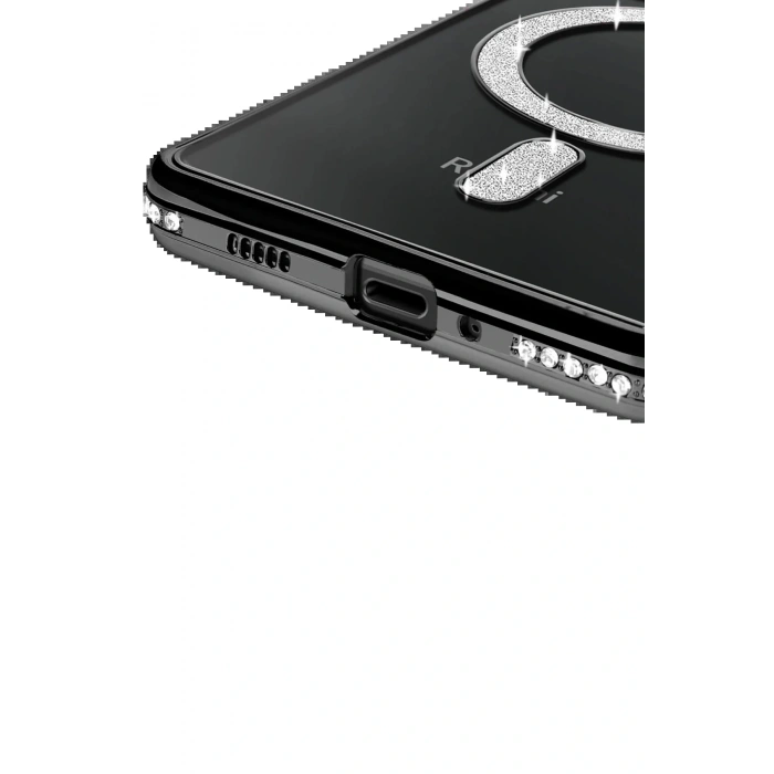 Xiaomi Redmi 14C Joke Simli Magneticsafe Kılıf - Siyah