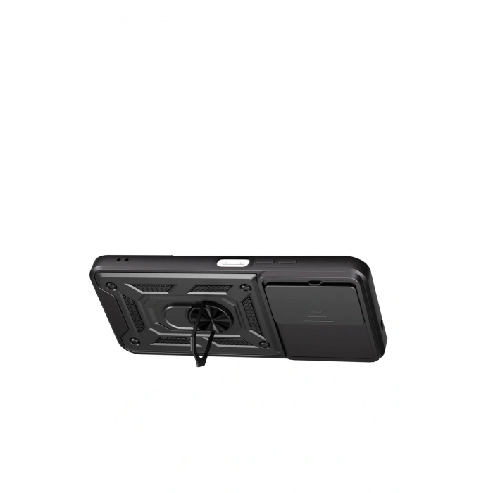 Xiaomi Redmi 15C 4G Pars Lens Yüzüklü Silikon - Siyah