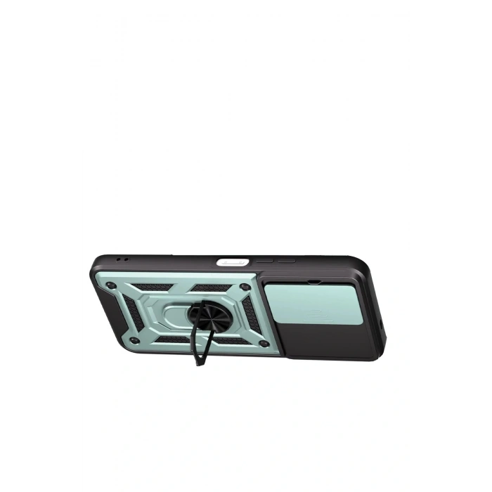 Xiaomi Redmi 15C 4G Pars Lens Yüzüklü Silikon - Yeşil